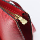 LOUIS VUITTON Epi Saint Jacques Shopping Shoulder Bag Red M52277 LV Auth BA16428-18