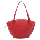 LOUIS VUITTON Epi Saint Jacques Shopping Shoulder Bag Red M52277 LV Auth BA16428-3