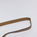 Christian Dior Shoulder Bag Leather Green Gold Auth BA1643-14