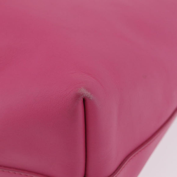 Balenciaga Tote Bag Leather Pink Red 292525 Auth BA16430A