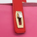 Balenciaga Tote Bag Leather Pink Red 292525 Auth BA16430A-17
