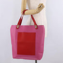 Balenciaga Tote Bag Leather Pink Red 292525 Auth BA16430A-25