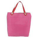 Balenciaga Tote Bag Leather Pink Red 292525 Auth BA16430A-2