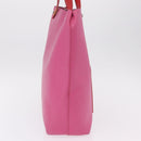 Balenciaga Tote Bag Leather Pink Red 292525 Auth BA16430A-4