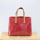 LOUIS VUITTON Monogram Vernis Reade PM Bag Fran Boise M9132F LV Auth BA16431V-12