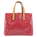 LOUIS VUITTON Monogram Vernis Reade PM Bag Fran Boise M9132F LV Auth BA16431V-2