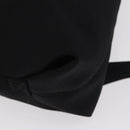 Valentino Backpack Canvas Black Silver Auth BA16435A-16