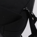 Valentino Backpack Canvas Black Silver Auth BA16435A-18