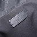 Valentino Backpack Canvas Black Silver Auth BA16435A-22
