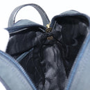 Salvatore Ferragamo Vala Shoulder Bag Suede Black Gold Auth BA16436-19