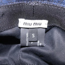 Miu Miu Bucket Hat Wool S Blue Green Auth BA16439V-14