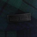 Miu Miu Bucket Hat Wool S Blue Green Auth BA16439V-7