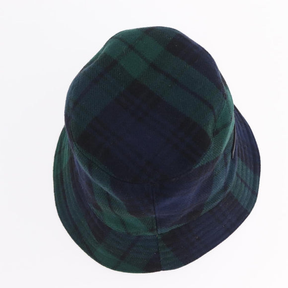 Miu Miu Bucket Hat Wool S Blue Green Auth BA16439V
