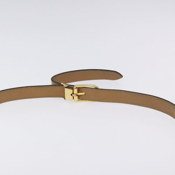 Christian Dior Honeycomb Canvas Shoulder Bag PVC Leather Black gold Auth BA1644