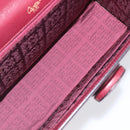 Cartier Must Line Hand Bag Leather Bordeaux Gold Auth BA16441-11