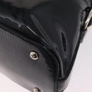SAINT LAURENT Muse Toe Hand Bag Patent leather Ivory Gold 156464 Auth BA16445-18