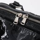 SAINT LAURENT Muse Toe Hand Bag Patent leather Ivory Gold 156464 Auth BA16445-19