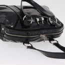 SAINT LAURENT Muse Toe Hand Bag Patent leather Ivory Gold 156464 Auth BA16445-6