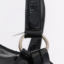 SAINT LAURENT Muse Toe Hand Bag Patent leather Ivory Gold 156464 Auth BA16445-8