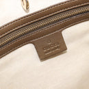 GUCCI GG Canvas Tote Bag Beige Gold 269956 Auth BA16448-18