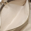 GUCCI GG Canvas Tote Bag Beige Gold 269956 Auth BA16448-23