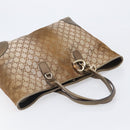 GUCCI GG Canvas Tote Bag Beige Gold 269956 Auth BA16448-6