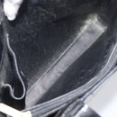 CHANEL Tote Bag Patent Leather Black Gold CC Auth BA16451-19