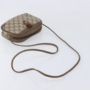 GUCCI GG Supreme Web Sherry Line Bag PVC Beige Gold 89 02 066 Auth BA16454-7