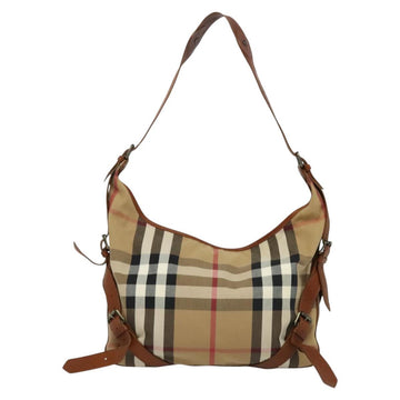 BURBERRY Shoulder Bag Canvas Brown Auth BA1646 - 0