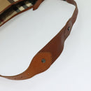 BURBERRY Shoulder Bag Canvas Brown Auth BA1646-7