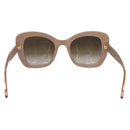 Dolce & Gabbana Sunglasses Plastic Beige Gold Auth BA16469V-2