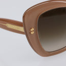 Dolce & Gabbana Sunglasses Plastic Beige Gold Auth BA16469V-14