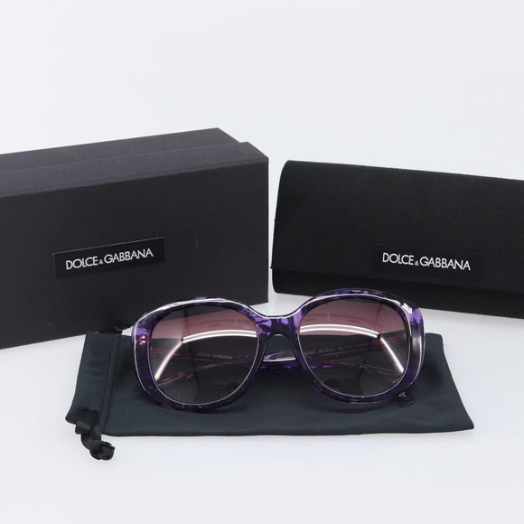 Dolce & Gabbana Sunglasses Plastic Navy Gold Auth BA16470V