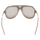Dolce & Gabbana Sunglasses Metal Beige Silver Auth BA16471-3