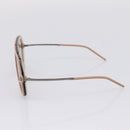 Dolce & Gabbana Sunglasses Metal Beige Silver Auth BA16471-5