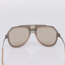 Dolce & Gabbana Sunglasses Metal Beige Silver Auth BA16471-8