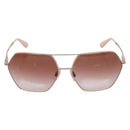 Dolce & Gabbana Sunglasses Metal Beige Gold Auth BA16472-13