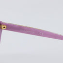Dolce & Gabbana Sunglasses Plastic Purple Gold Auth BA16473V-10