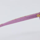 Dolce & Gabbana Sunglasses Plastic Purple Gold Auth BA16473V-14