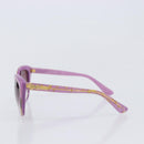 Dolce & Gabbana Sunglasses Plastic Purple Gold Auth BA16473V-4