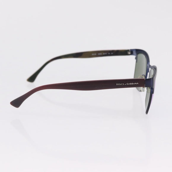 Miu Miu DOLCE&GABBANA Sunglasses Plastic 2 Set Black Blue Auth BA16474