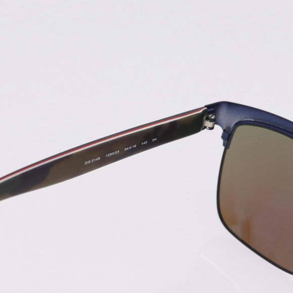 Miu Miu DOLCE&GABBANA Sunglasses Plastic 2 Set Black Blue Auth BA16474