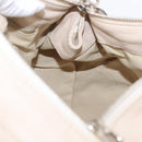 Chloe Paddington Hand Bag Leather Ivory Gold Tone Auth BA16483V-23