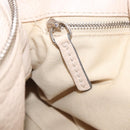 Chloe Paddington Hand Bag Leather Ivory Gold Tone Auth BA16483V-25
