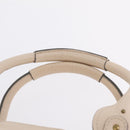 Chloe Paddington Hand Bag Leather Ivory Gold Tone Auth BA16483V-8