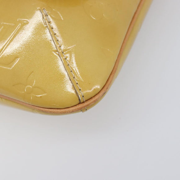 LOUIS VUITTON Monogram Vernis Thompson Street Bag Beige M91301 LV Auth BA16484A