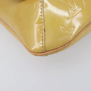 LOUIS VUITTON Monogram Vernis Thompson Street Bag Beige M91301 LV Auth BA16484A-16