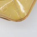 LOUIS VUITTON Monogram Vernis Thompson Street Bag Beige M91301 LV Auth BA16484A-18
