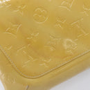 LOUIS VUITTON Monogram Vernis Thompson Street Bag Beige M91301 LV Auth BA16484A-8