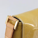 LOUIS VUITTON Monogram Vernis Thompson Street Bag Beige M91301 LV Auth BA16484A-9